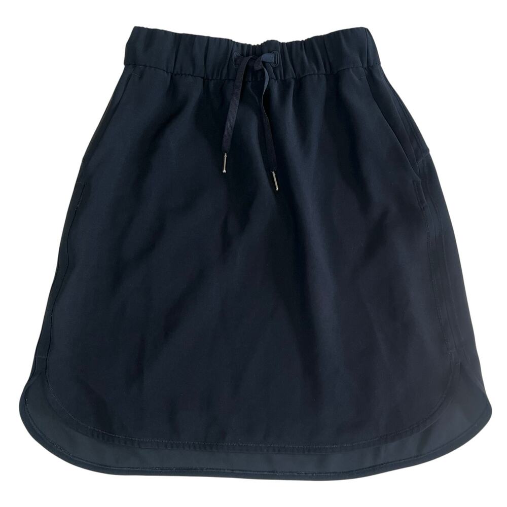 Lululemon On The Fly Skirt Woven
Black Athletic Travel Size 4